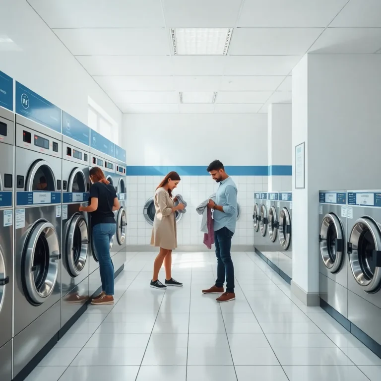 Lavanderia Self Service White Wash