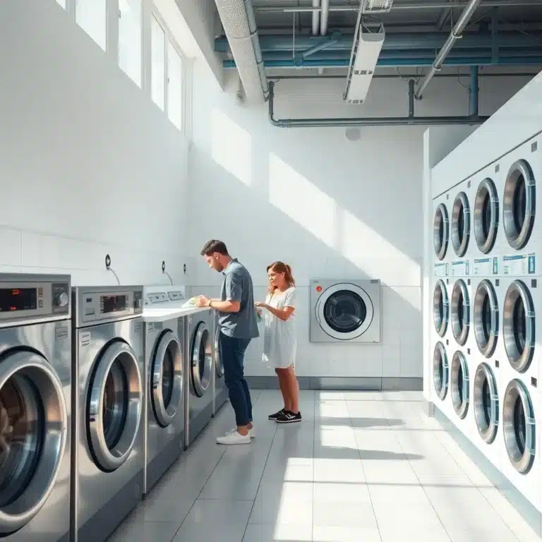 Sara Wash , Lavanderia Self Service