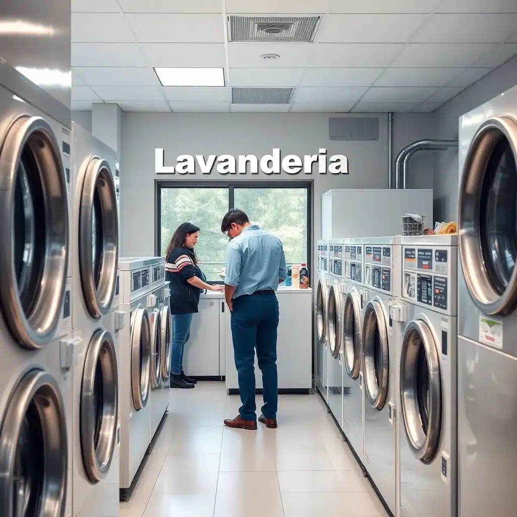 Lavanderia Self Service Stop And Wash